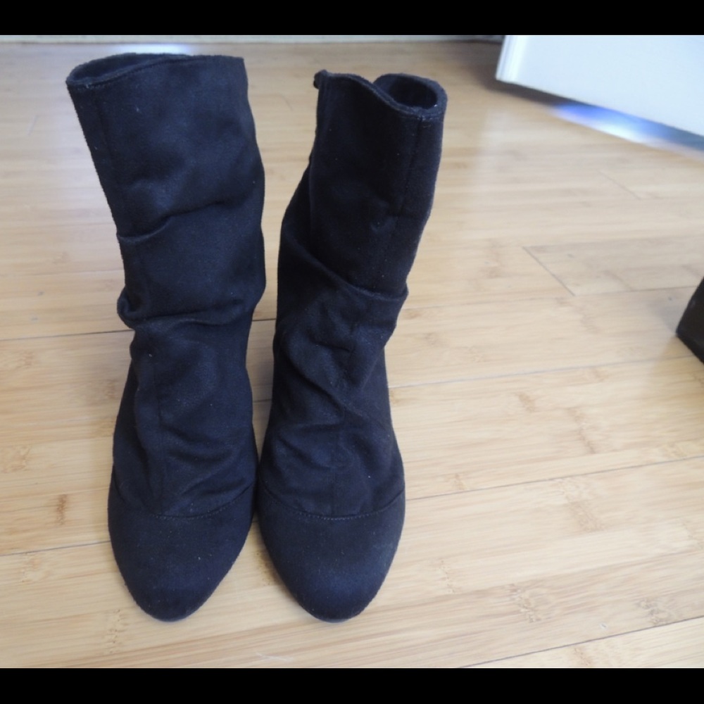 Unlisted brand black boots size 8.5
